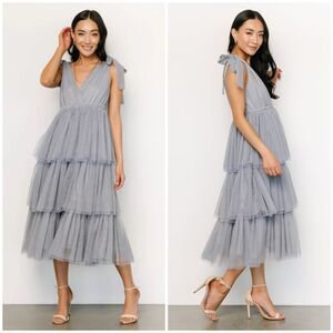 In Loom Tiered Tulle Dress Size S